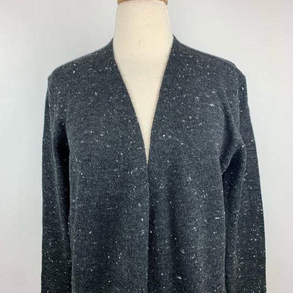 Madewell Kent Donegal Black Cozy Yarn Sweater - Picture 6 of 8